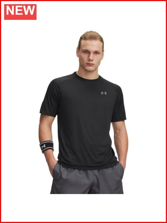 Other - Men's Quick-Dry Polyester Athletic T-Shirt Crew Neck Short Sleeve